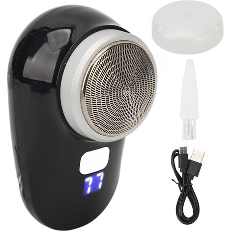 Tondeuse à barbe homme mini rechargeable étanche coupe-barbe portatif électrique poche (1/5)