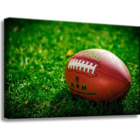 American Football Leinwanddruck 60x40 cm