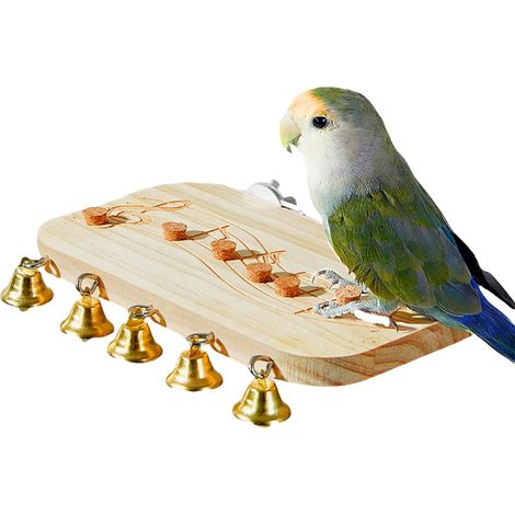 Perchoirs Plats pour Cages À Oiseaux Perchoir en Bois pour (1/5)