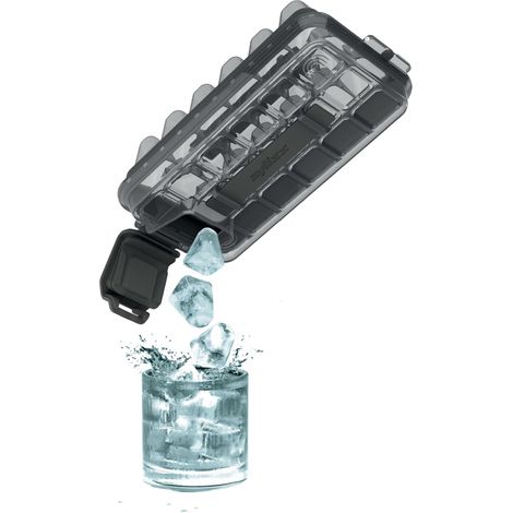 Bac à Glaçons avec Couvercle, Système de Démoulage Facile, 18 Carrés (1/5)