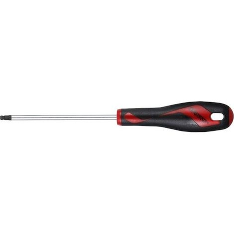 Tournevis hexagonal Teng tools 177820503 embout sphérique poignée ergonomique