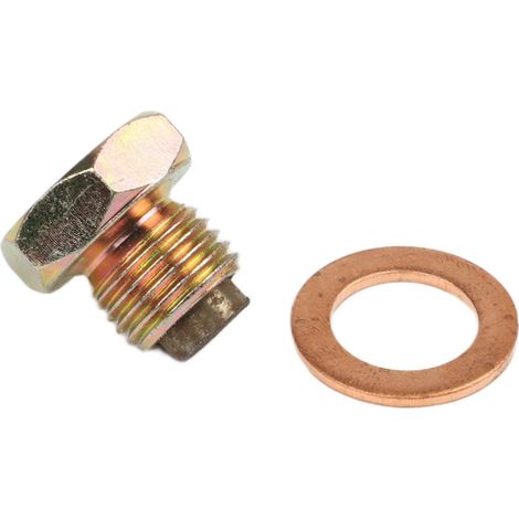 Vidange d'huile magnétique pour m14 x 1,5 mm avec rondelle pour BT1100 FZ1 FZ6 pour joint de boulon de carter mt-09 (1/5)