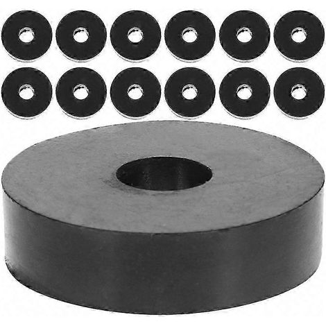 Joint de caoutchouc 25 pièces, vis entretoises et blocs amortisseurs pour ventilateur, rondelles multifonctions en élastomère (1/4)