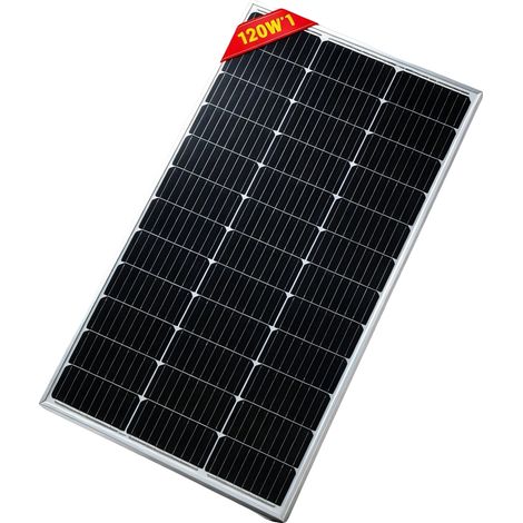 Panneau Solaire, Haute Efficacité, Construction Durable, 1pcs 120w panneau (1/2)