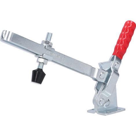 Pince à bascule verticale GH‑101‑D‑15 pour le soudage du bois, fixation rapide, Force de serrage de 180kg