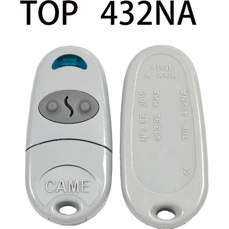 Télécommande CAME TOP432NA 1pcs telecommande came motorisation porte de garage telecommande universelle portail (1/5)