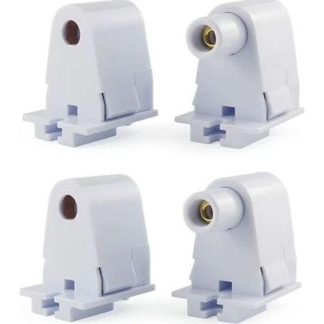 Connecteur de douille de support de base Tombstone Connecteur de lampe à broche unique - 2 paires