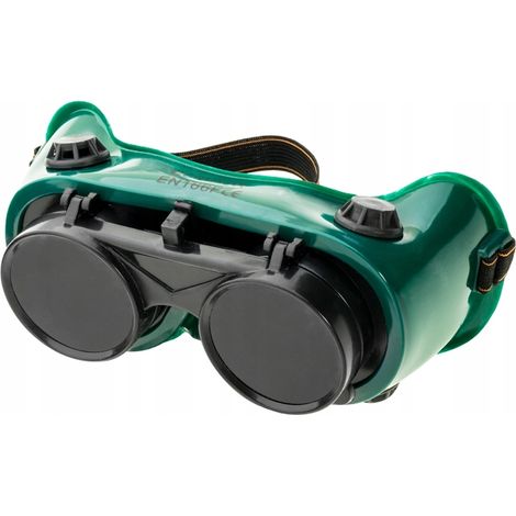 Drel Gafas de Soldador, Modelo Profesional, Alta Protección UV y Resistencia a Impactos, Ideal para Soldadura y Trabajos de Alta Temperatura, Confort y Seguridad en el Trabajo (1/4)