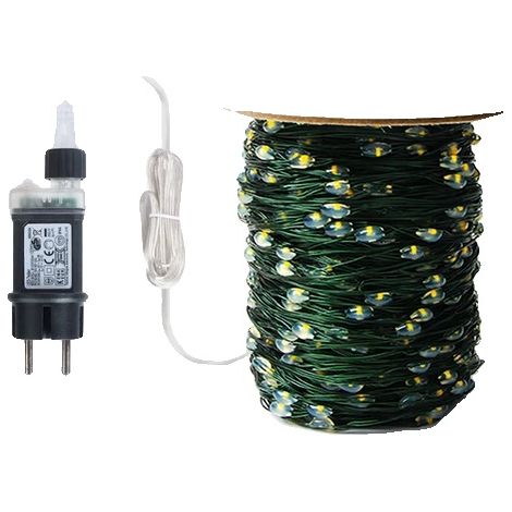 LED-Lichterkette, wasserdicht, fernbedienbar, 100M, Warmweiß-a (1/2)