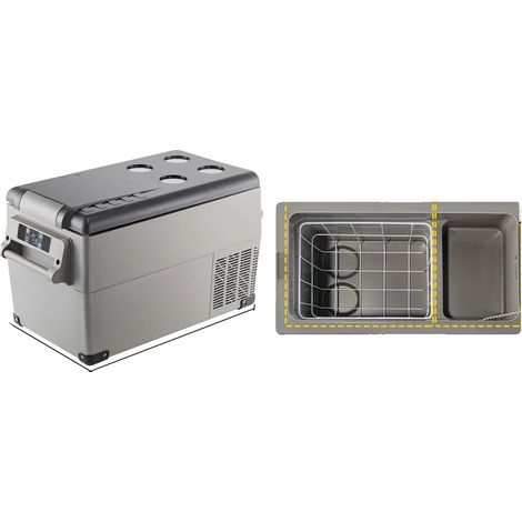 Réfrigérateur, Compresseur Portable, Refroidissement Efficace, 35 L (1/2)