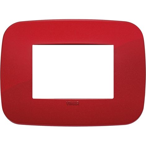 Placca Round 3M rosso Vimar Arkè 19683.85