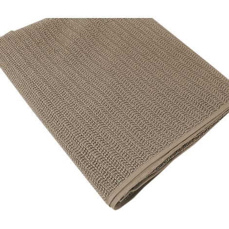 Weichschaum Gartentischdecke rund Ø160cm-M115515-Taupe-var