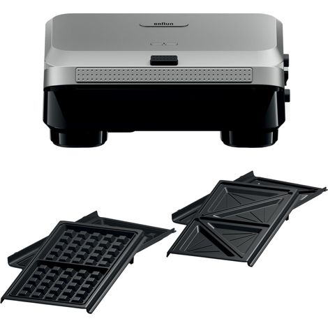 Braun Sandwich Maker 5 SM5005 Grill Elettrico Nero (1/5)