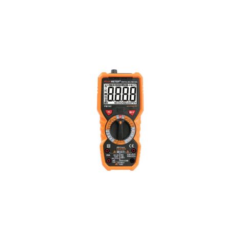 Multimetro digitale PM18C AC/DC, tester elettrico digitale automatico senza contatto, voltmetro, amperometro, ohmmetro, rilevatore di tensione, funzione hold con display retroilluminato - Crezuo