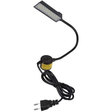 Lampe 30 LED pour vêtements Lampe de table pour machine à coudre Lampe magnétique à économie d'énergie Lampe pour lunettes Accessoires pour machines à coudre (1/5)