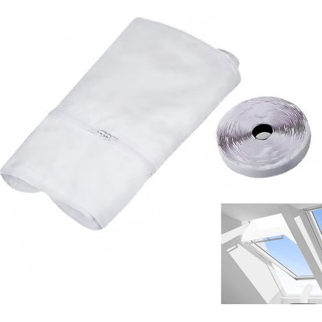 190 cm x 2 - Joint d'étanchéité - Joint de fenêtre - Joint universel pour climatiseurs - Convient aux climatiseurs portables, sèche-linge et tuyaux d'évacuation - Blanc (1/5)
