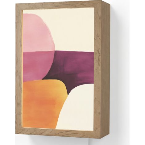 WALL LIGHT Shapes - Abstract - Colorful 20x30 cm