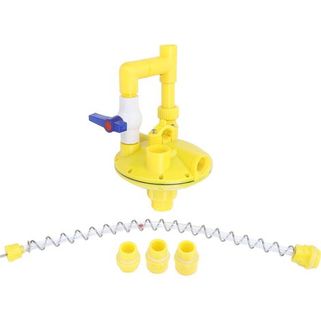 Régulateur de pression de sécurité amélioré pour abreuvoir automatique et conduite d'eau pour poulets d'élevage (1/5)