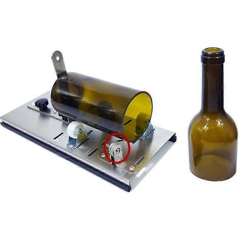 2 outils de coupe pour bouteilles de vin, tête de coupe de rechange pour coupe-verre E7CB (1/5)