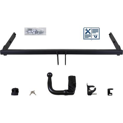 Attelage rotule démontable Brink + faisceau Trail-Tec universel 7 broches - VW TOURAN (1/2)