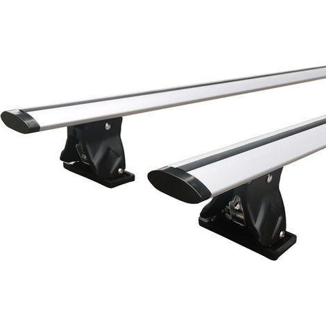 Verstellbare Aluminium-Dachträger – Set mit zwei Trägern, 120 cm