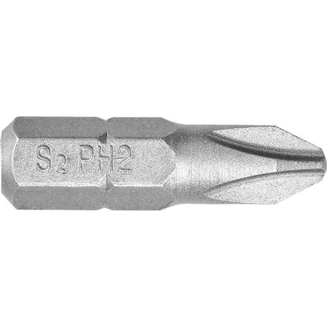 Embouts de tournevis PH2 x 25 mm, 20 pièces.