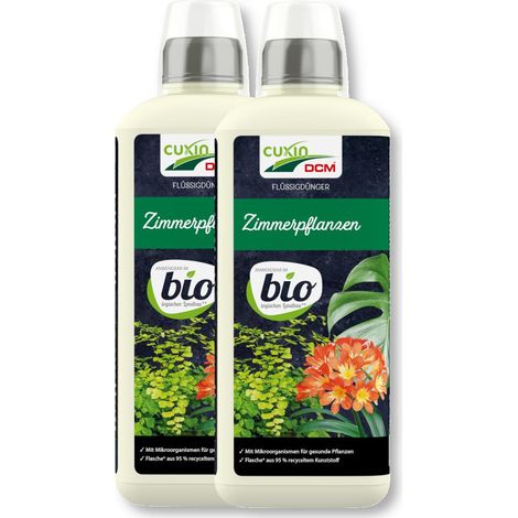 Cuxin Flüssigdünger Zimmerpflanzendünger 2x800ml Pflanzendünger Grünpflanzen