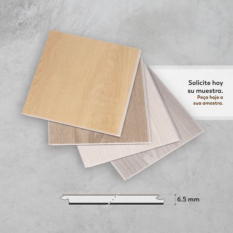 Muestra de Pavimento vinílico SPC ORIGIN, 4 muestras, grosor 6,5 mm, muestra de color, textura y acabado - MOG CASA (1/4)