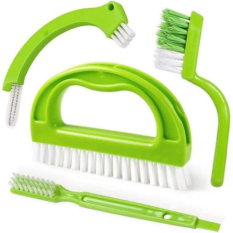 Brosse à joints, brosse de nettoyage de carrelage, brosse de nettoyage en profondeur pour salle de bain et cuisine (1/5)