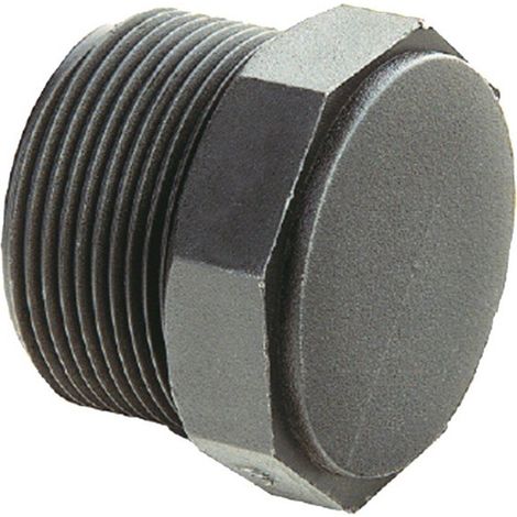 Tapón Macho de Polipropileno - Pack 10 uds 1 1/4" -