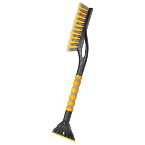Brosse à Neige et grattoir à Glace pour Pare-Brise de Voiture,grattoir à Glace et brosses 2 en 1, Accessoires d'extérieur de Voiture d'hiver (1 pièce)