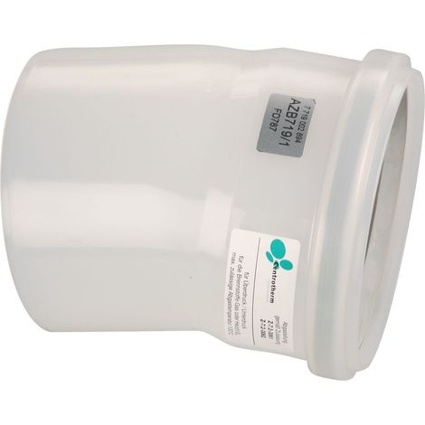 Bosch Accesorio de escape AZB 964 Codo 15 Gr, d:160 mm, PP, 7746900684