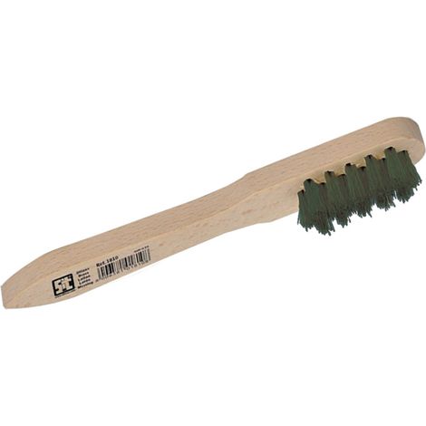 Spazzola a Mano per Candele Fili Sit Acciaio 150 X 35 mm Ø 0,15 mm