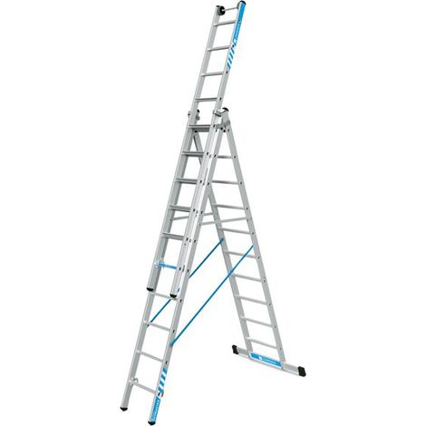 Zarges 41579 Skymaster Plus X Combination Ladder 3-Part 3 x 10 Rungs ZAR41579