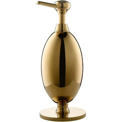 European Countertop Soap Dispenser Gold Bathroom Bottle High