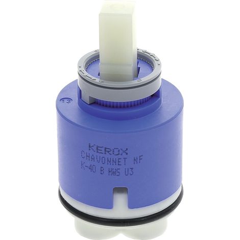 Cartouche complète - Pour lavabo, évier et douche Ø 40 avec embase avec limiteur de débit N009AG75 - Delabie