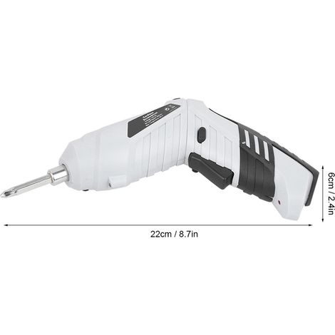 Mini tournevis électrique, perceuse rechargeable au lithium-ion, tournevis ménager (1/5)