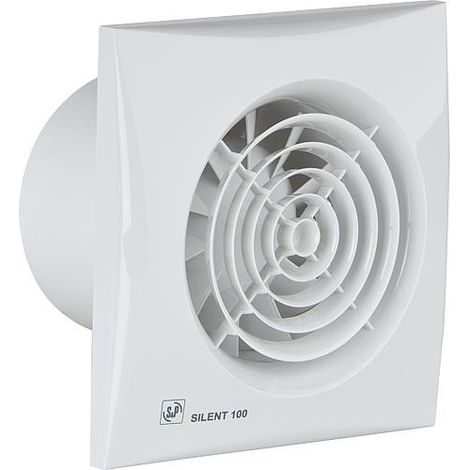 Ventilateur petite pc Silent-100 CRIZ blanc, tps de marche 5/20/30 min proportionnel