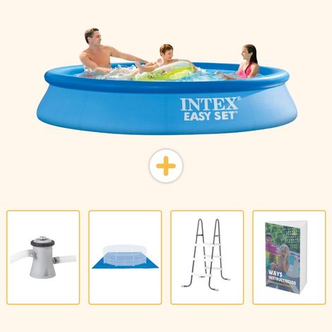 Intex Piscine Easy Set Ronde - 305x61 cm - 5-pièces SCB106 (1/5)