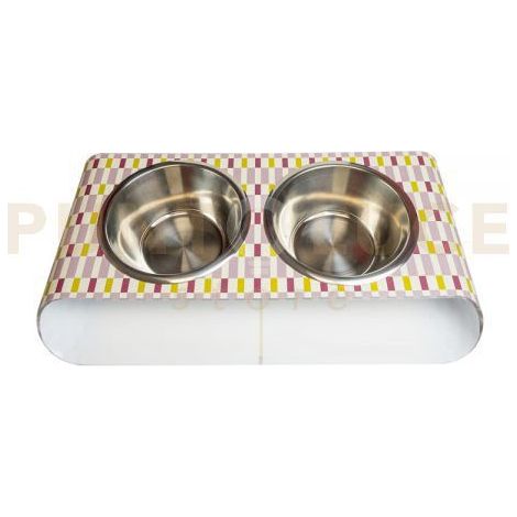 PORTACIOTOLE DOPPIO PICCOLO PET ROSA