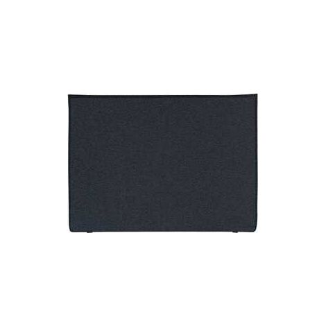Tête de lit rembourrée Epeda DOUCEUR fixée au mur 180 x 120 cm gris anthracite, capitonnage élégant, épaisseur 10 cm