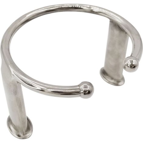 Porte-gobelet à deux pieds en acier inoxydable 316 (1/2/3 ouvertures) pour camping-cars, activités de plein air, bateaux et yachts. Convient également aux applications en acier inoxydable à 3 ouvertur