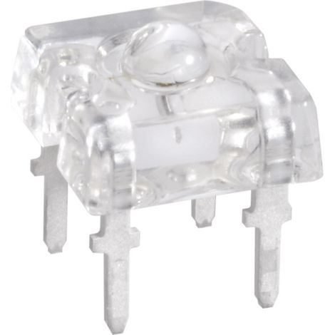 Vishay TLWR7600 LED bedrahtet Rot Rechteckig 7.6 x 7.6 mm 30 ° 70 mA 2.2 V (1/2)