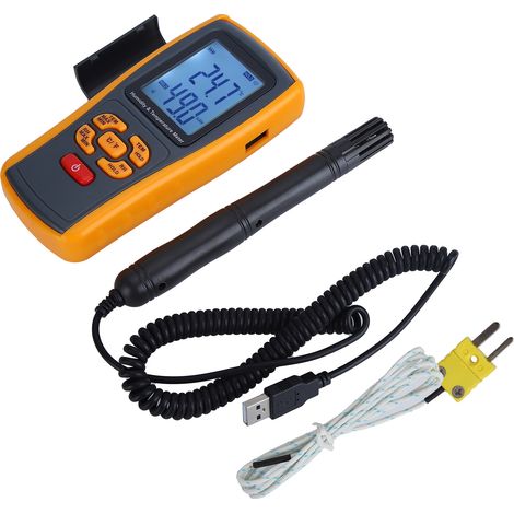 Thermomètre Hygromètre Numérique Portable pour Mesure de Température et Humidité Industriel