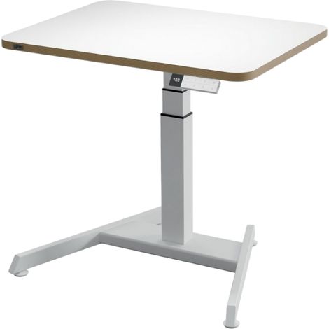 Leitz Ergo Small Elektrischer Schreibtisch Weiß 80x60 cm