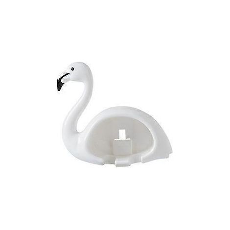 Porte-savon mural en forme de flamant rose avec égouttoir, porte-savon de douche, plateau de rangement pour vaisselle et accessoires de salle de bain