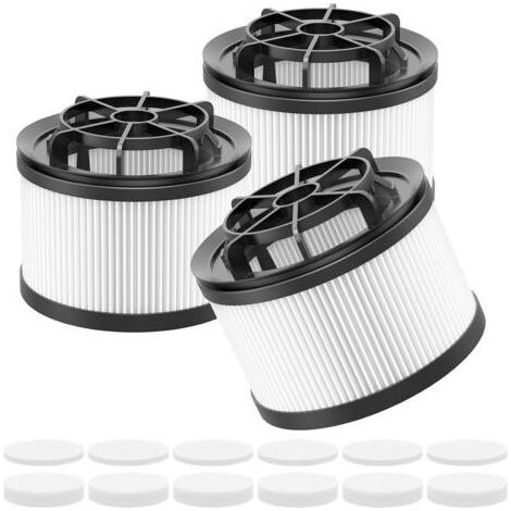Filtre pour aspirateur compatible avec l'aspirateur sans fil Levoit LVAC-200, véritable filtre HEPA avec filtre en mousse (1/5)