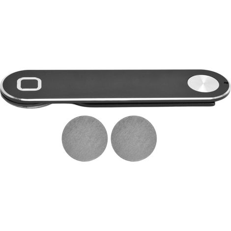 Support téléphone portable réglable en aluminium pour bureau à domicile, support de montage pour écran de téléphone portable.