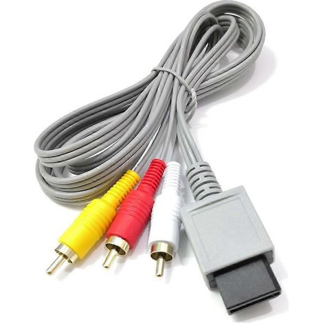 Câble de connexion composite pour consoles, vidéo claire et stable (1/4)