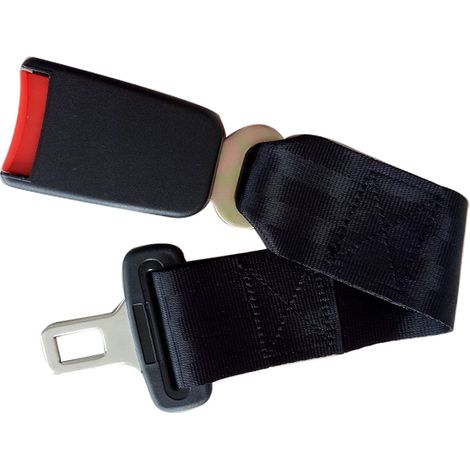 1PC Brotte de courroie Tension Ajusteur de la ceinture de voiture Courte de sécurité Soutien des supports pour le véhicule évolutif, sécurité de la ceinture de sécurité de la voiture 36 cm (noir) (1/5)